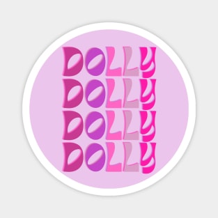 Retro Dolly Magnet